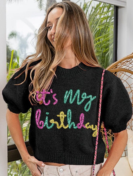 It's My Birthday Sweater