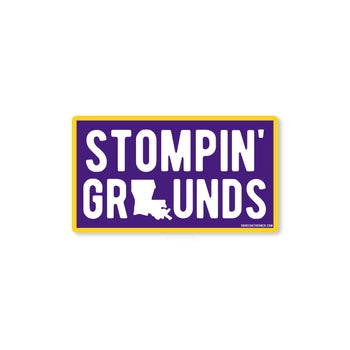 Louisiana Stompin Grounds Sticker