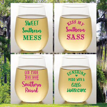 Geaux Cups- SOUTHERN SASS Shatterproof