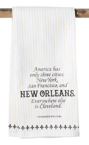 New Orleans Three Cities Kitchen Towel