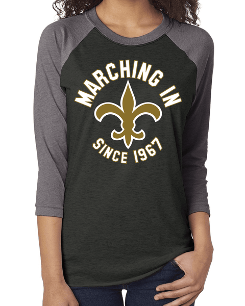 Saints Marching Since 1967 Baseball T-Shirt