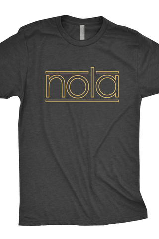NOLA // GOLD STRIPE T-Shirt