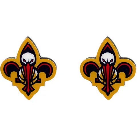 New Orleans Pelicans Logo Post Stud Earrings