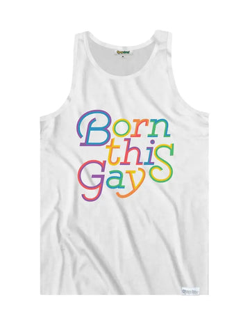 Men's Born This Gay Pride Tank Top
