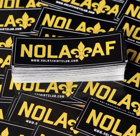 NOLA AF Sticker
