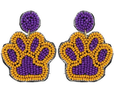 Tiger Paw Earrings