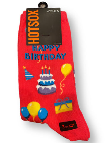 Women’s Happy Birthday Socks