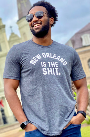 New Orleans is the Shit T-Shirt, Grey