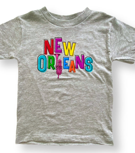 Colorful New Orleans Toddler T-Shirt