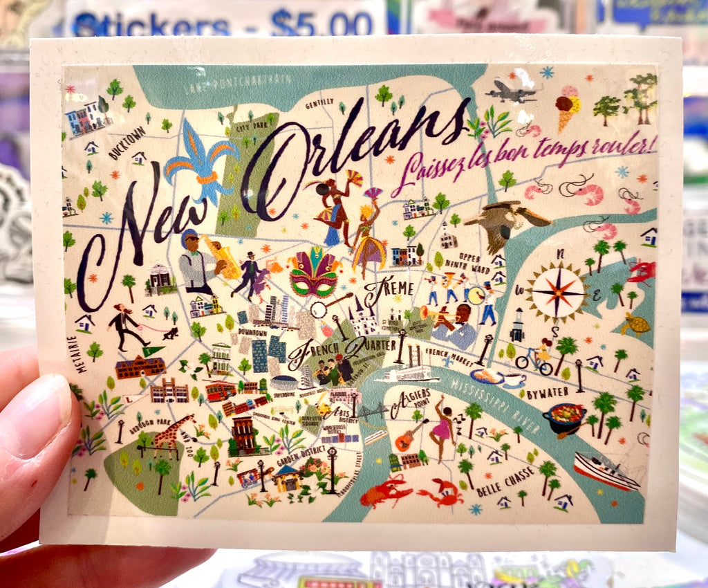 New Orleans Sticker Decal