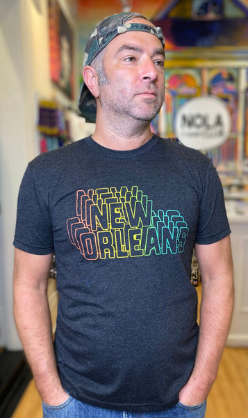 Neon Retro New Orleans Tee