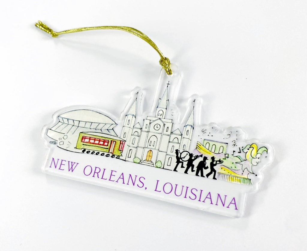 New Orleans Acrylic Ornament