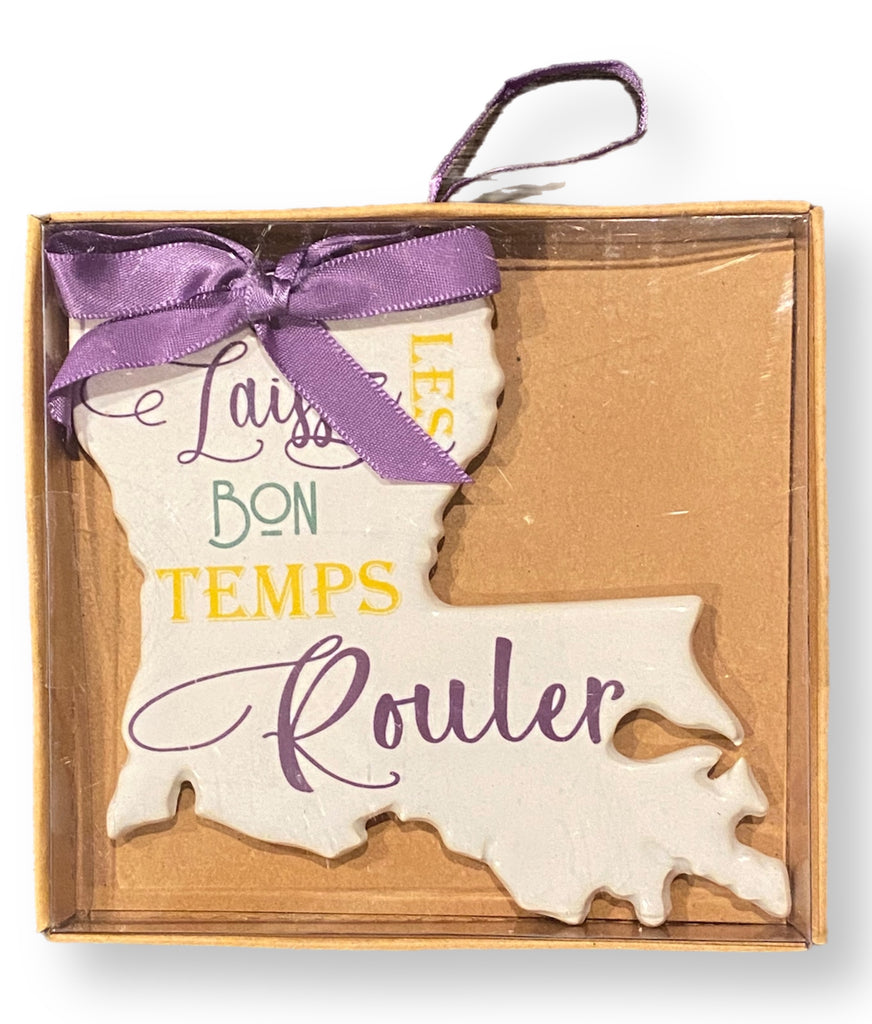 Laissez Les bon Temps Rouler Ornament