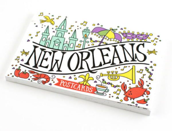 New Orleans Postcard Book