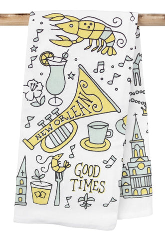 New Orleans Good Times Kitchen Towel