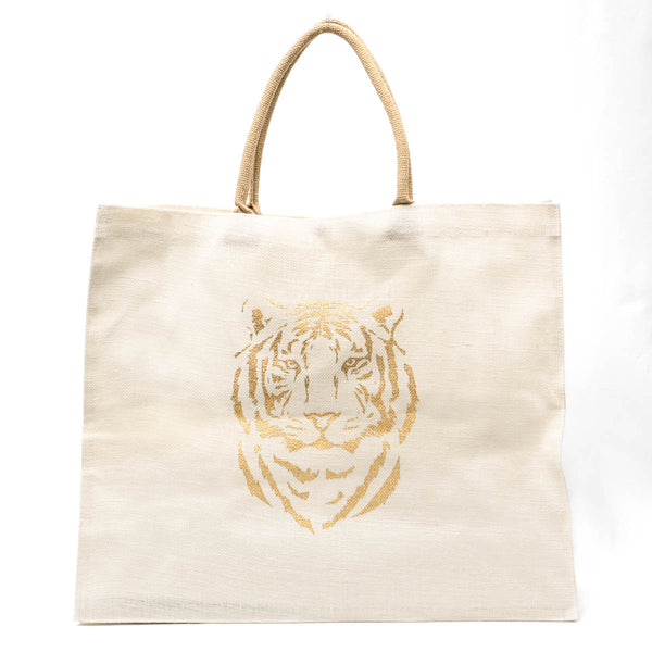 Oversized Gold Easy Tiger Carryall Tote