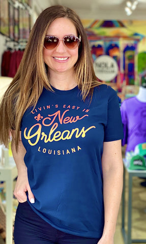 Livin's Easy in New Orleans T-Shirt