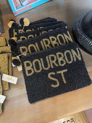 Bourbon Street Beaded Pouch