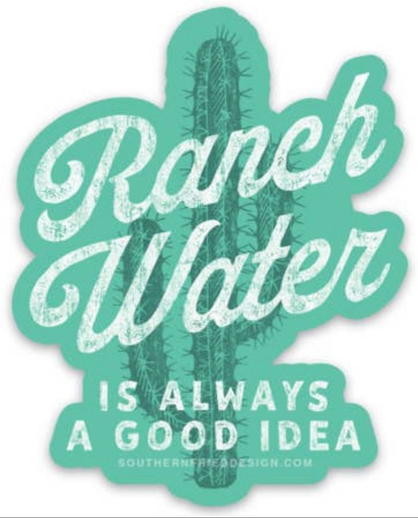 Ranch Water Sticker