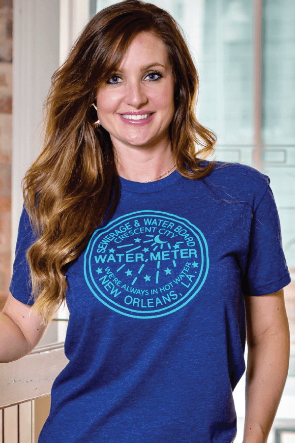 NOLA Watermeter - New Orleans Water Meter T-Shirt | New Orleans Graphic ...